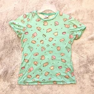 Pusheen Kawaii Harajuku Mint Sweet Top
